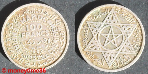 Maroc 100 francs - 100,