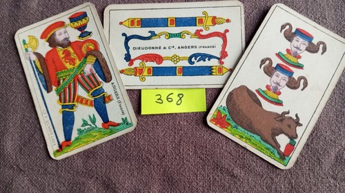 Ancien jeu de cartes - ,