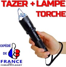 Lampe torche + Shocker 80000 volts self-défense