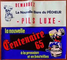 2 Affiches BIERE DU PECHEUR
