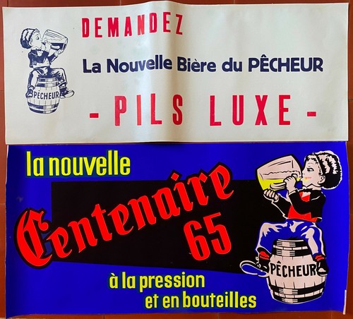 Affiches biere pecheur - biere,