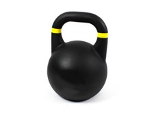 Slavikosway Kettlebell 16kg Haltère à Boules Fonte Robuste Surface