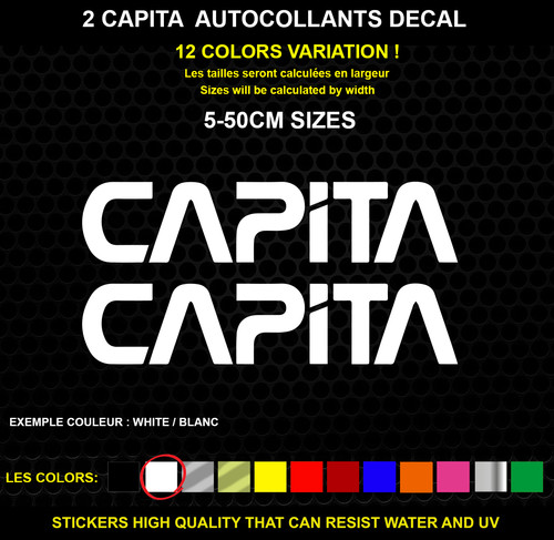 Capita autocollant - capita,