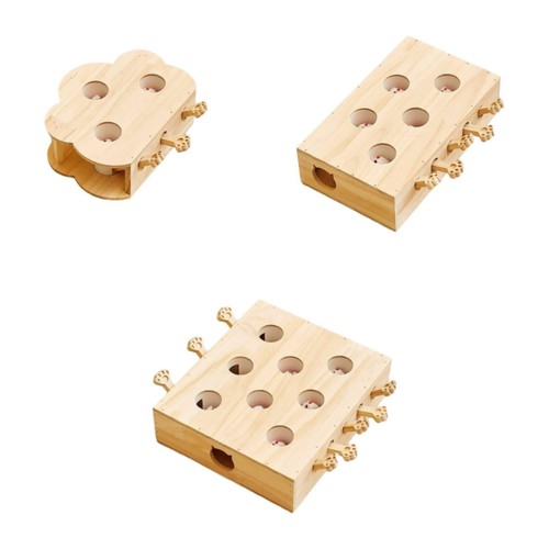 Jeu tape taupe - en, bois