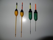 Flotteurs Vintage pour pêche à la Bolognaise . Marque Ignesti