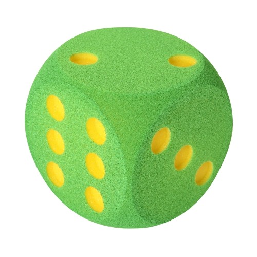 Dés cubes mousse - en,
