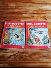 Lot De 2 Anciennes BD Bob  et Bobette. Édition Limitée publicité FINA.