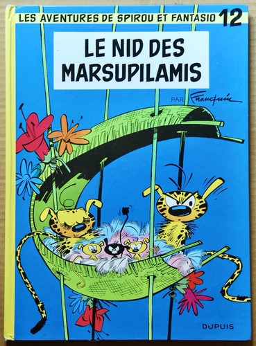 Spirou tome le nid des - spirou,