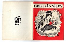 Carnet des Signes Jeannettes SCOUT Guides de France No signe de piste ni Joubert