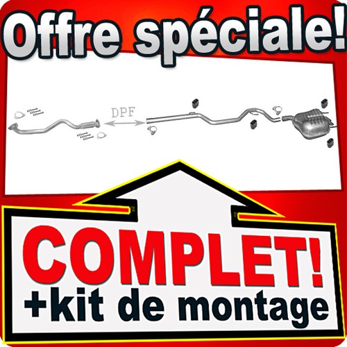 Echappement pour saab 1 - pour, 1.9