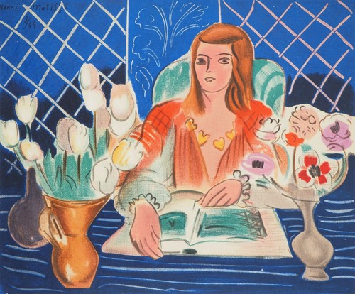 Henri matisse lecture sur - matisse,