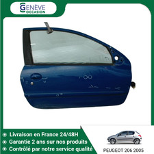 🇫🇷 PORTE AVANT DROIT PEUGEOT 206 ➤9004K6 ♻️