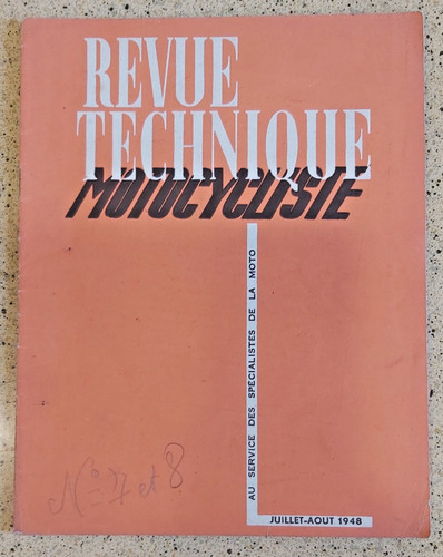 Revue technique motocycliste - technique,