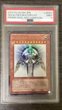 PSA 9 Yugioh Card Japanese Creator God of Light Horakhty Holaktion YGOPR-JP001