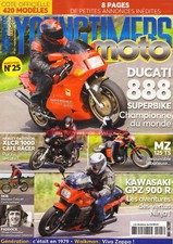 YOUNGTIMERS MOTO 25 DUCATI 888 HARLEY DAVIDSON XLCR 1000 KAWASAKI GPZ 900 MZ 125