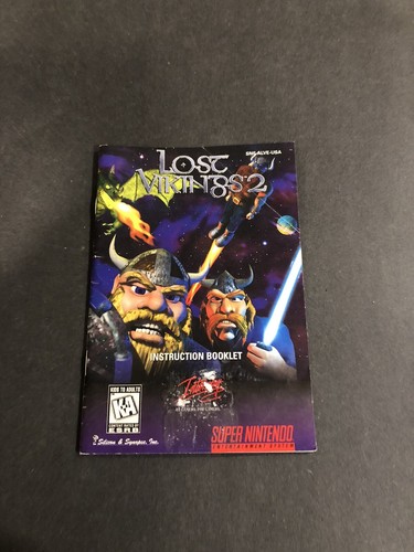 Lost vikings snes manual - lost,