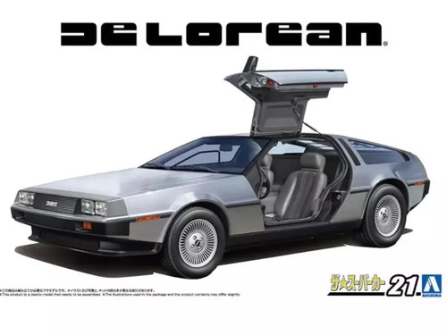 Aoshima maquette delorean - aoshima,