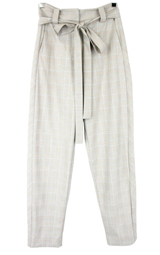 Maje pitsy carreaux pantalon - maje,
