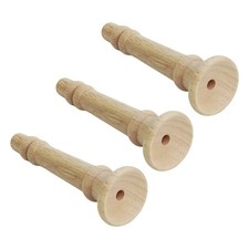  3 PCS Flûte Piccolo En Bois