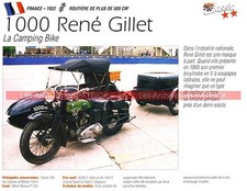 René GILLET 1000 L 1932 Fiche