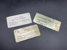 Plaque Half track US WW2 libération Indo Algérie armée française