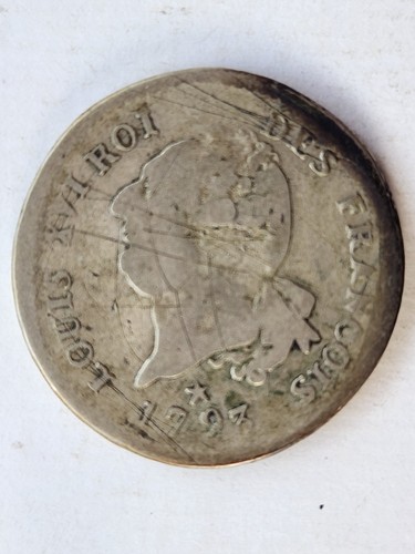 Pièce sols 1793w - pièce, louis