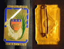 INSIGNE MILITAIRE – ÉCOLE DES SOUS-OFFICIERS DE ST MAIXENT-DRAGO BERANGER-H 684