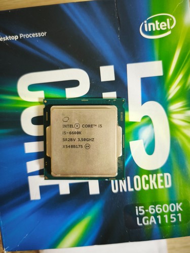 Intel core 6600k - core, processeur