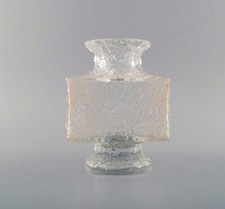 Timo Sarpaneva pour Iittala, vase en verre d'art Crassus.