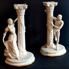 PAIRE DE BOUGEOIRS EN