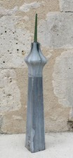 ÉPI de FAITAGE, zinc et pointe cuivre, maison, chateau, décoration, épi faitage