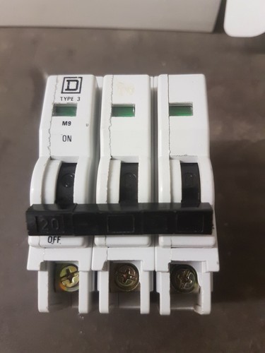 Mcb square qoe 20a type - mcb, 3