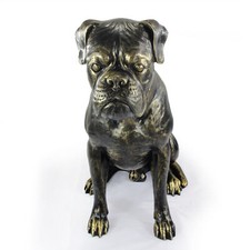 Boxer figurine grandeur nature