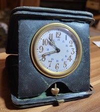 Pendulette voyage, pendule de bureau table, réveil, début XX ème