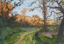 Robert Laloue (1884-1929) (155) - aquarelle - paysage