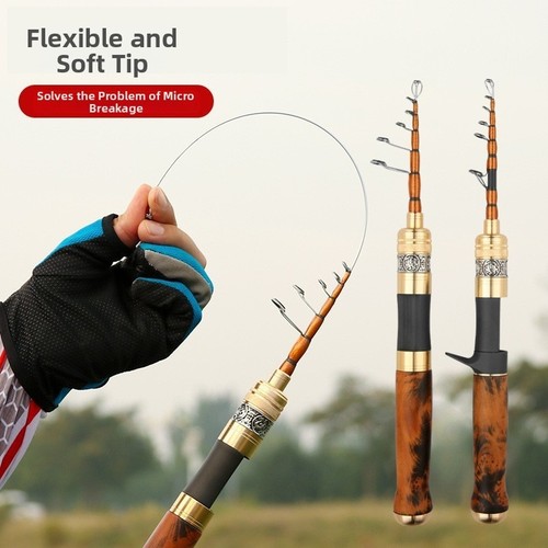 Canne pêche carbone - 1,5, m