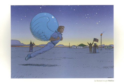 Moebius voyageur volant - moebius,