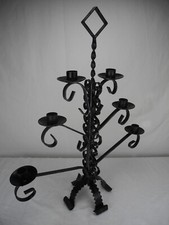grand chandelier ancien fer