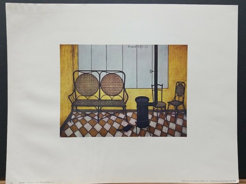 Bernard buffet vintage print - buffet,