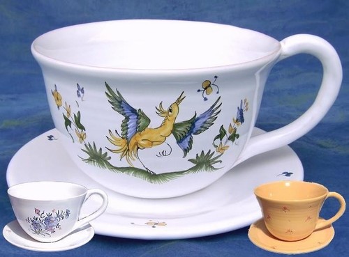 Tasse déjeuner avec sous - avec,