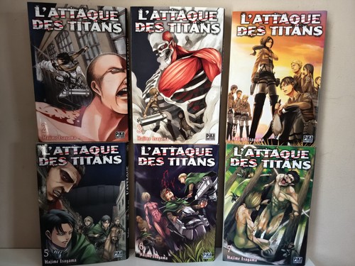 Mangas attaque des titans - mangas,