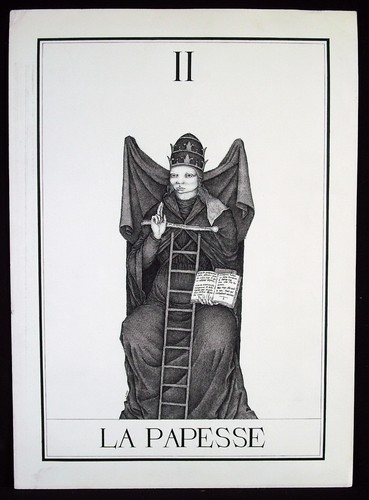 Papesse tarot marseille - ii,