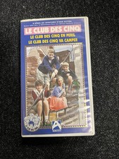 VHS Le Club des Cinq En Péril