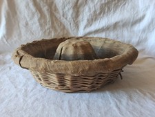 Banneton Pain Couronne Corbeille Boulanger En Osier Et Toile D'origine Ø 31 cm