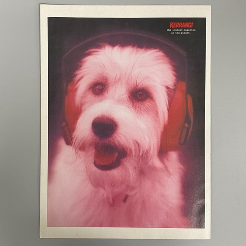 Kerrang magazine chien portant - kerrang,