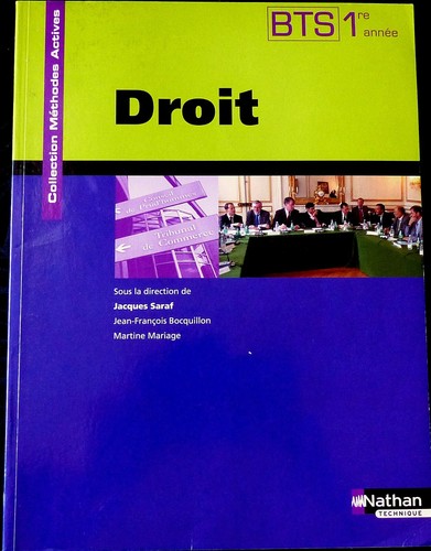 Droit bts 1ère année - droit,