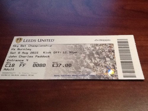 Billet match leeds - de, united