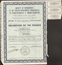 Etablissements H. MORIN-SECRETAN, Instruments de Mesure (PUTEAUX) (F)