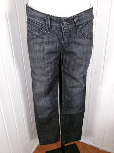 Pantalon jean coton - , gris