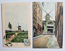 2  CARTES  POSTALES   MOULIN